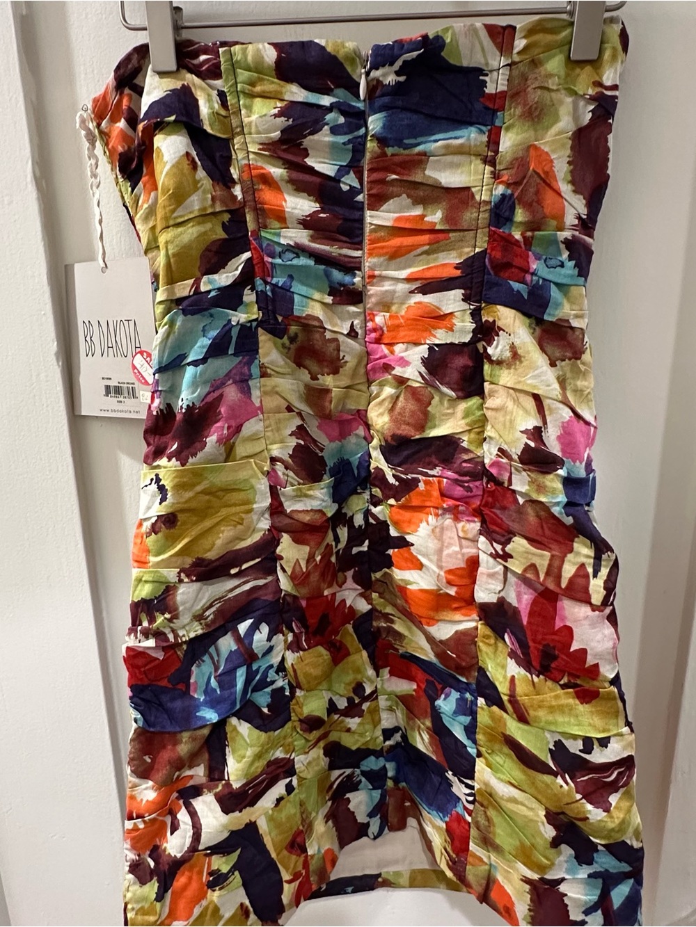 BB Dakota Multicolor Floral Mini Dress - Picture 3 of 8